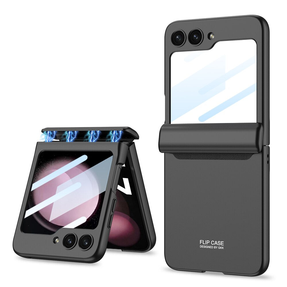 Full Protection Magnetic Case Hinge Protection For Galaxy Z Flip 5