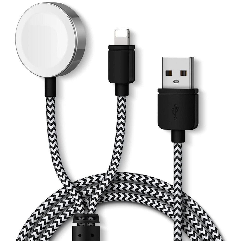 Magnetic Wire Charger 2 in 1 USB Cable for Apple Watch & iPhone - iHive