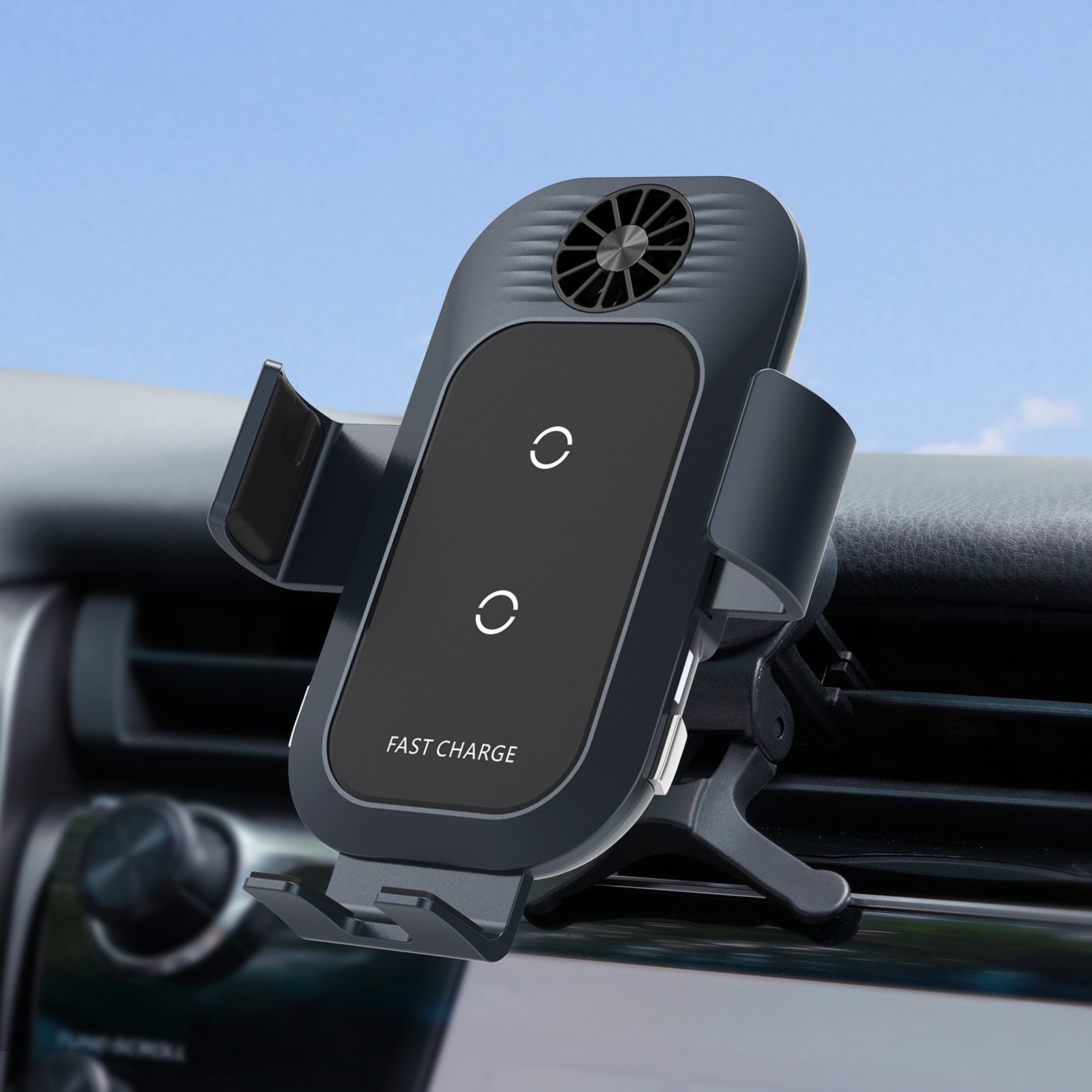 Auto-Clamping Car Wireless Charger for Z Flip Series - Fast Charging Mount