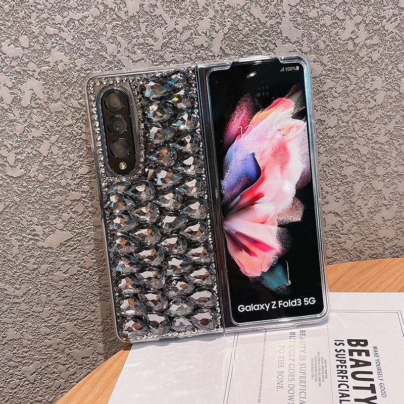 Luxury Diamond Case For Samsung Galaxy Z FOLD 4 5G