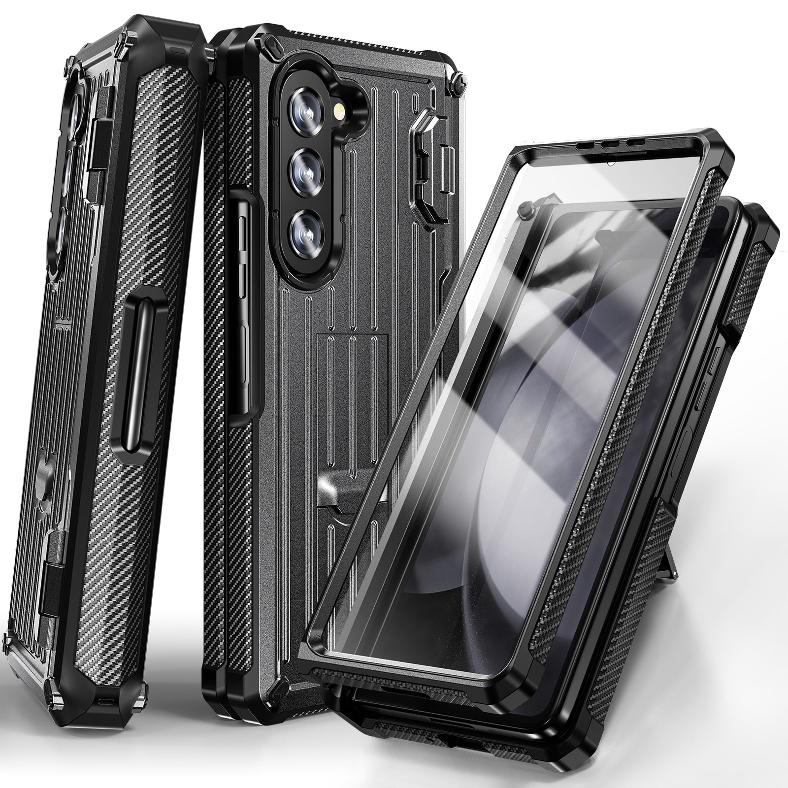Shockproof Armor Case For Samsung Galaxy Z Fold 5 Shockproof Armor Case For Samsung Galaxy Z Fold 5