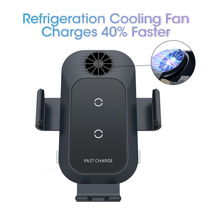 CAR WIRELESS CHARGER FAST CHARGING AUTO CLAMPING MOUNT FOR Z FLIP SERIES - Galaxy Z Flip 4 Case