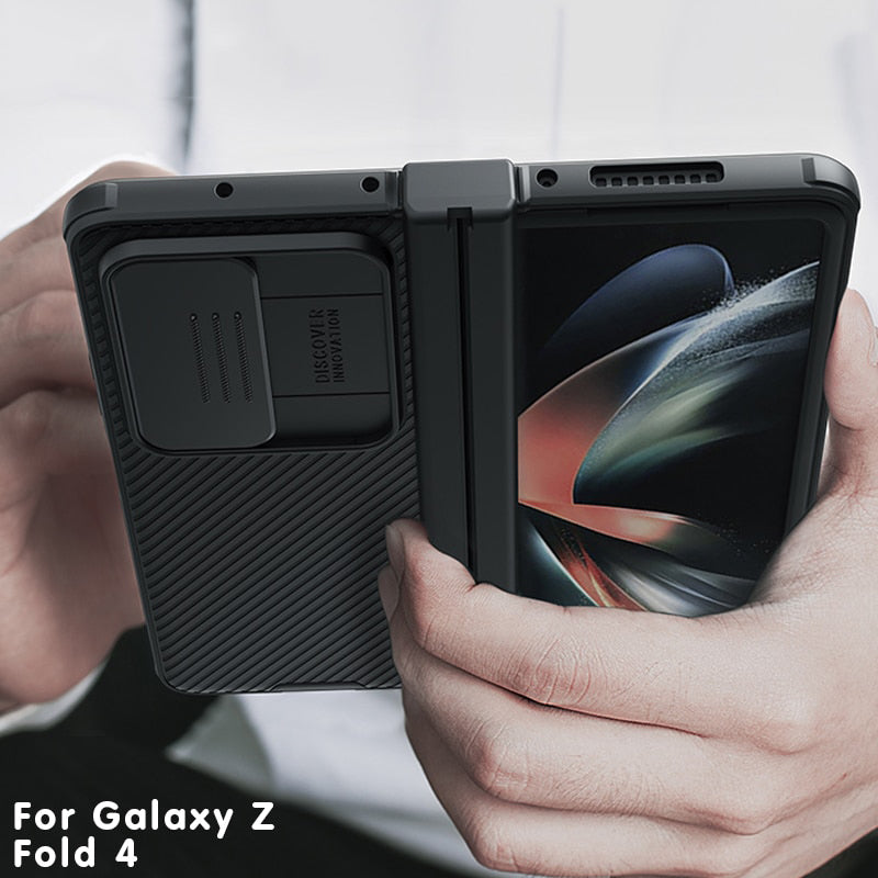 Case with Camera Protection Slide for Samsung Galaxy Z Fold 4