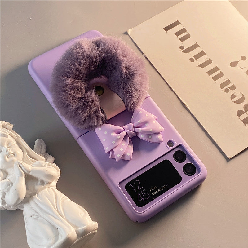 Purple Case For Samsung Z Flip 4 5G - Galaxy Z Flip 4 Case