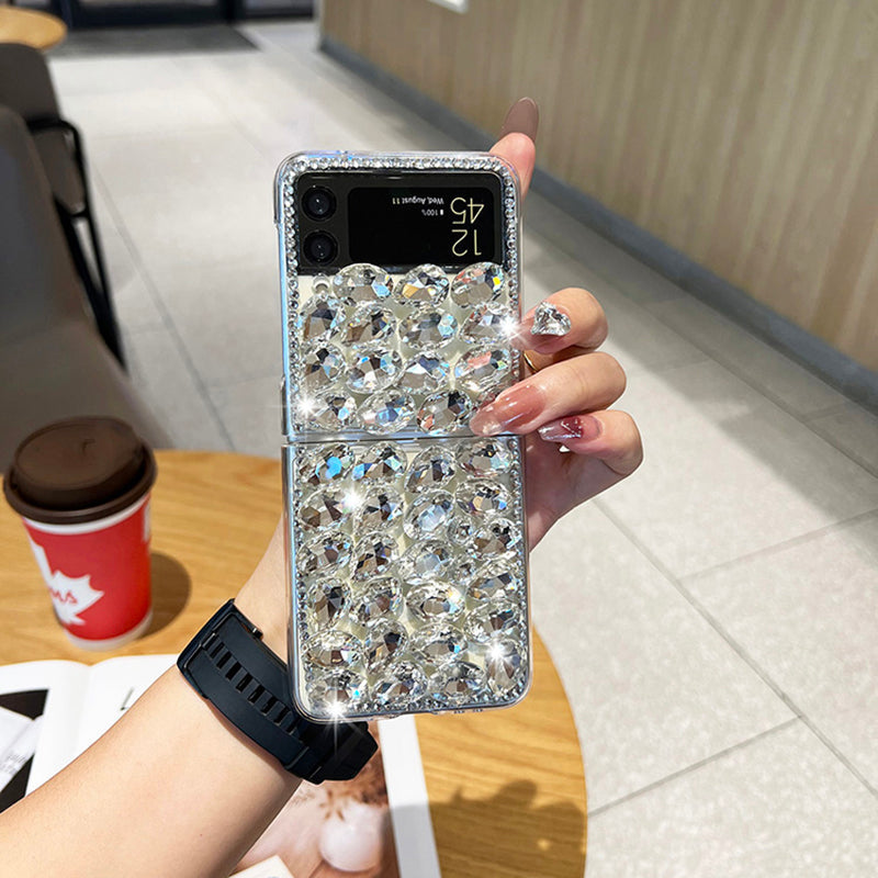 Luxury Diamond Case For Samsung Galaxy Z Flip 4 5G - Galaxy Z Flip 4 Case